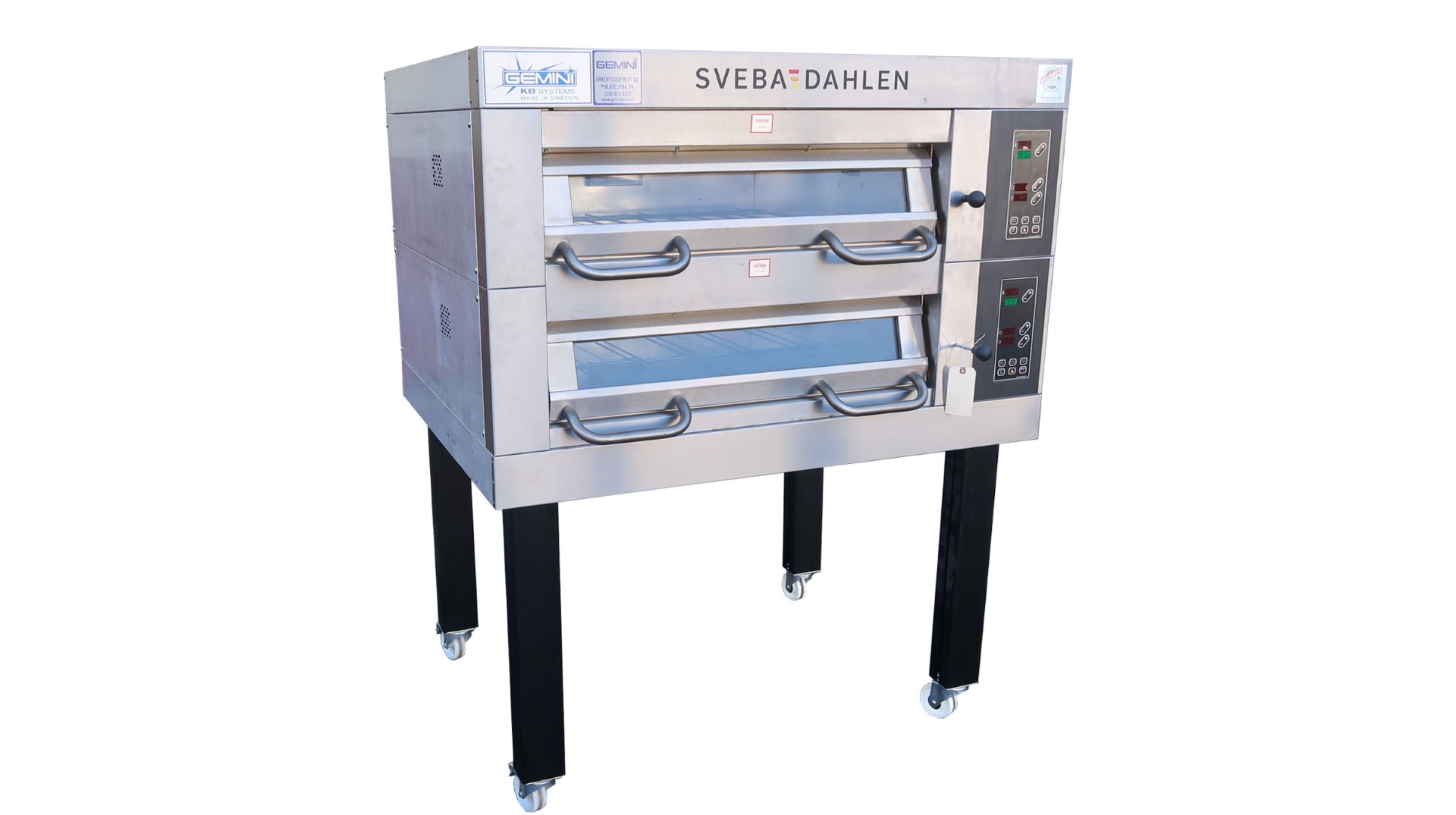 Sveba Dahlen Model D22N Electric Deck ovens