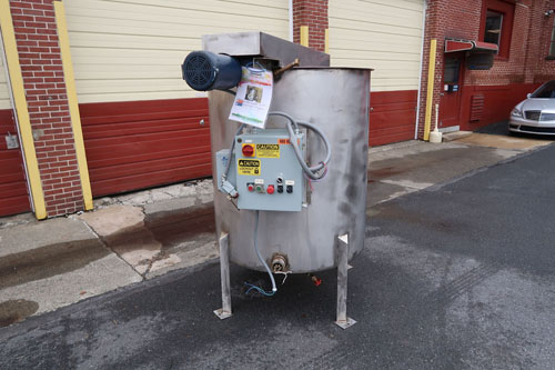 Custom Stainless Steel Agitated And Electrically Heated Kettle/Tank