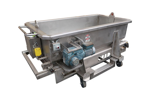 Stainless Steel Dough Kibbler, Kibbling Feeding Conveyor