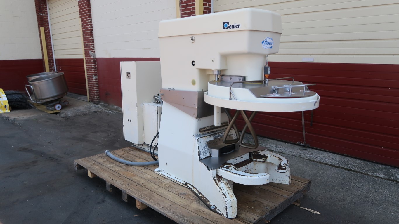 Diosna Model W 240 A Wendel style dual implement dough mixer