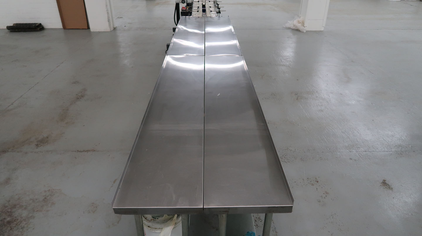 Stainless Steel 18″ x 96″ Outfeed Work Table with Undershelf